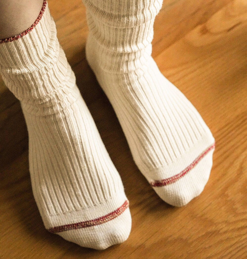 Vintage Ribbed Socks - Image 2