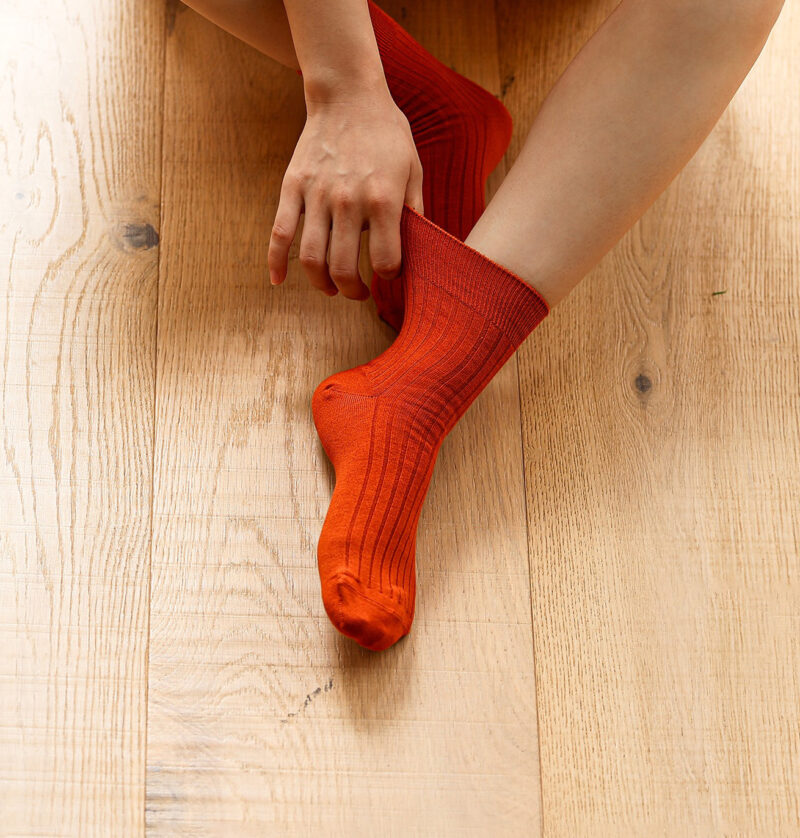 Spring Ribbed Socks