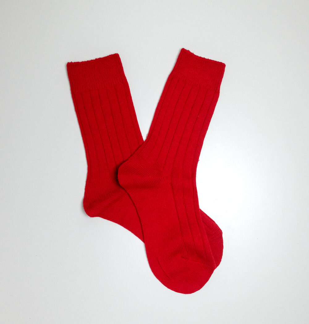 French Style Knitted Socks