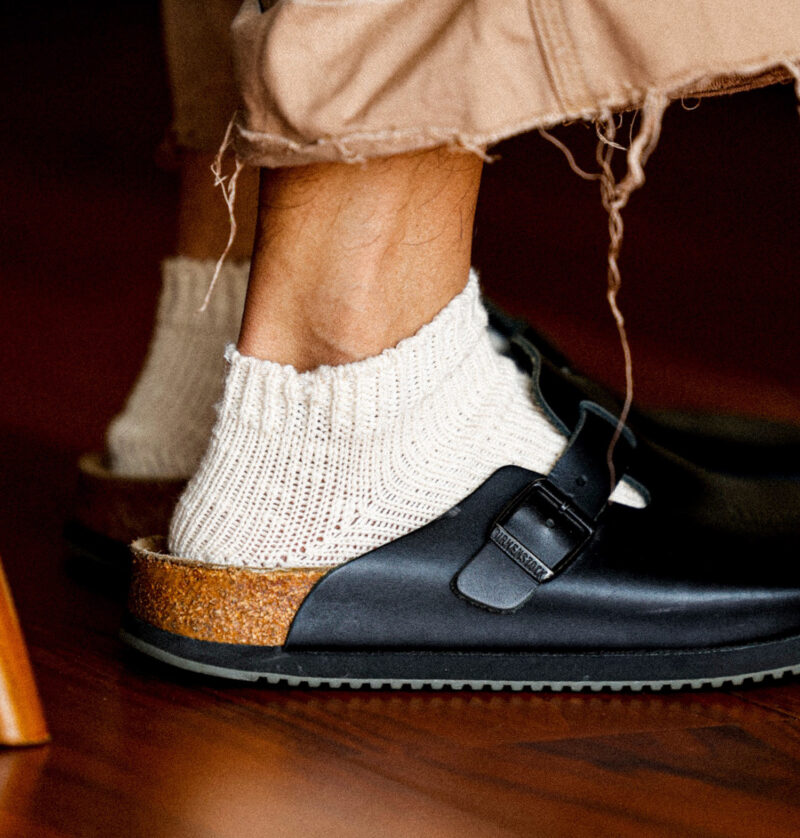 Chunky Knit Ankle Socks